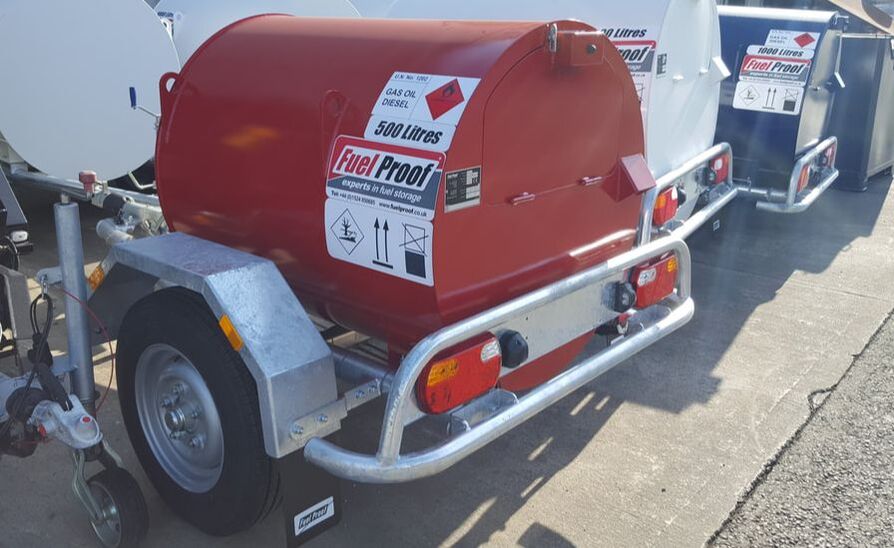 500 litre highway tow diesel bowser