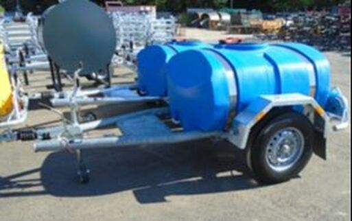 Single Axle Highway Tow Water Bowser 01