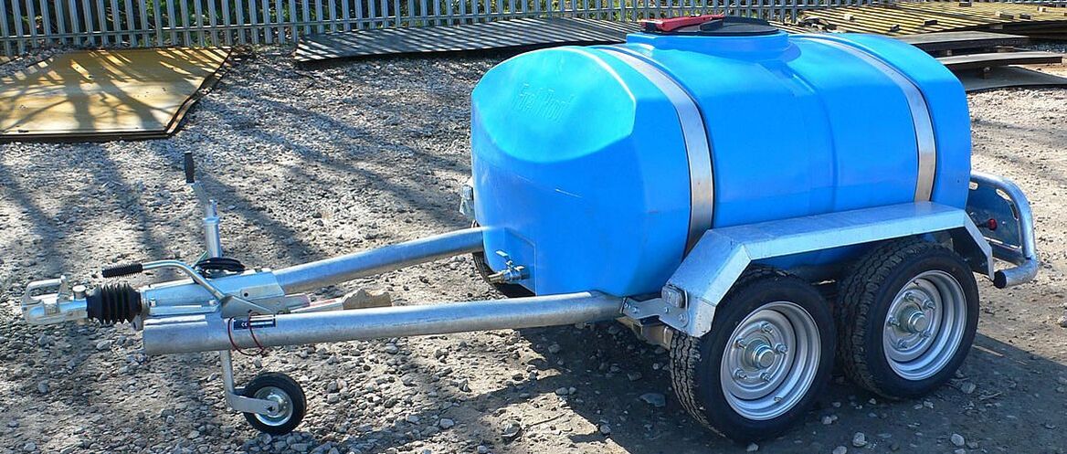 Twin Axle Highway Tow Water Bowser