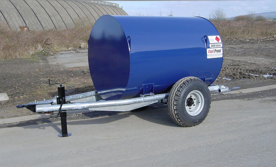 Site Tow Bowsers 1,000 to 2,500 Litres