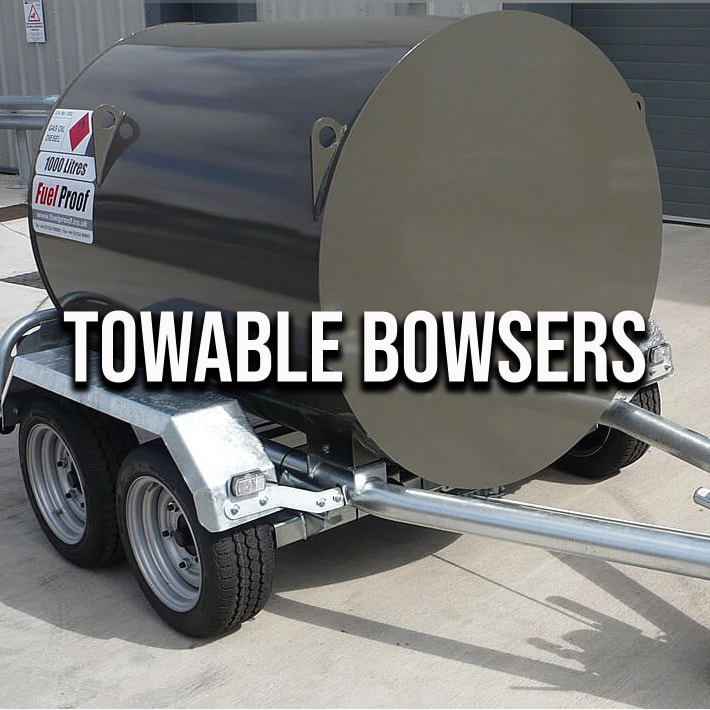 Towable diesel fuel bowsers by Fuel Proof