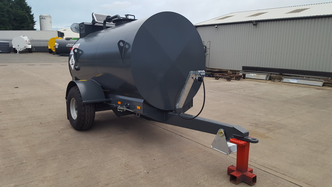 4,500 Litre Site Tow Bowser heavy duty chassis