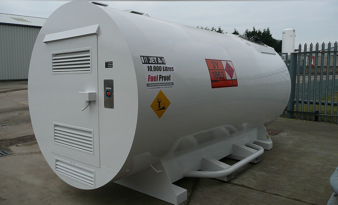 3200 Litre Bulk Aviation Tank Fuel Proof Ltd