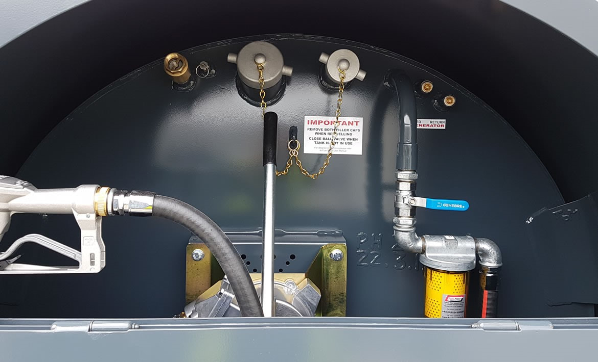 2,000 litre fuelstore lockable cabinet