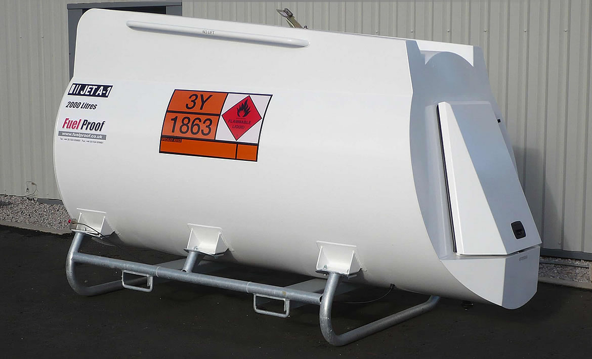 1,000l Static Aviation Fuel Tank
